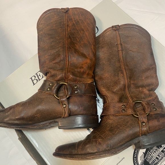 Frye Wyatt Harness Boots - Picture 5 of 11